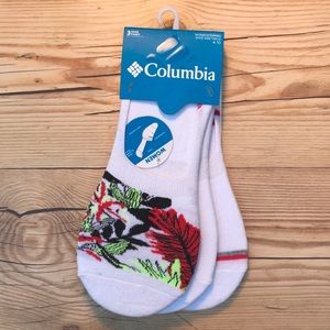 3 Pairs Columbia Women’s Footies Liners Socks
